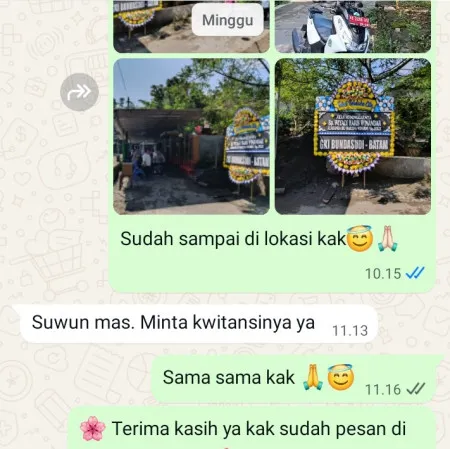 Pengiriman Papan Bunga Duka Pekojan